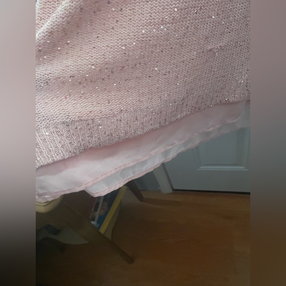 Pink sequin sweater - Picture 5 of 5